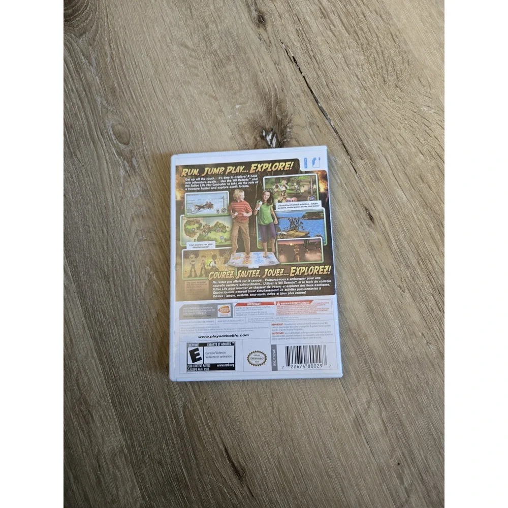 Active Life: Explorer (Nintendo Wii, 2010) With Manual
